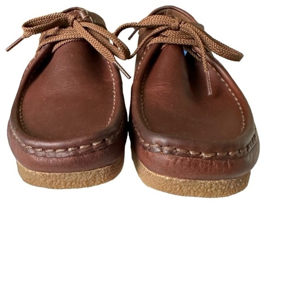 Clarks Shacre II Run Leather Chukka Boots Tan Moc Toe Size 8 main image 14